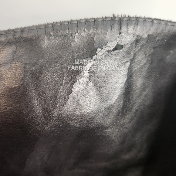 Black Velvet Lace High Heel Boots - Picture 15 of 15